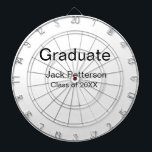 simple minimal graduate add name modern class  dartboard<br><div class="desc">Customise template design</div>