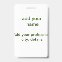 Simple minimal green add your text name photo cust