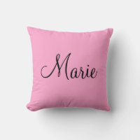 simple minimal light pink add your name girly