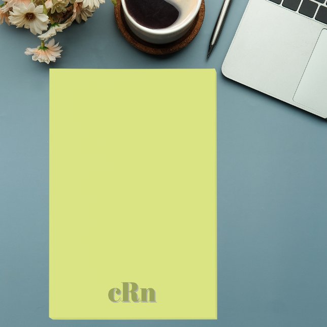 Simple Minimal Modern Green Professional  Post-it Notes (Creator Uploaded)
