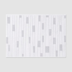 Simple, minimal, modern line graphic pattern tissue paper