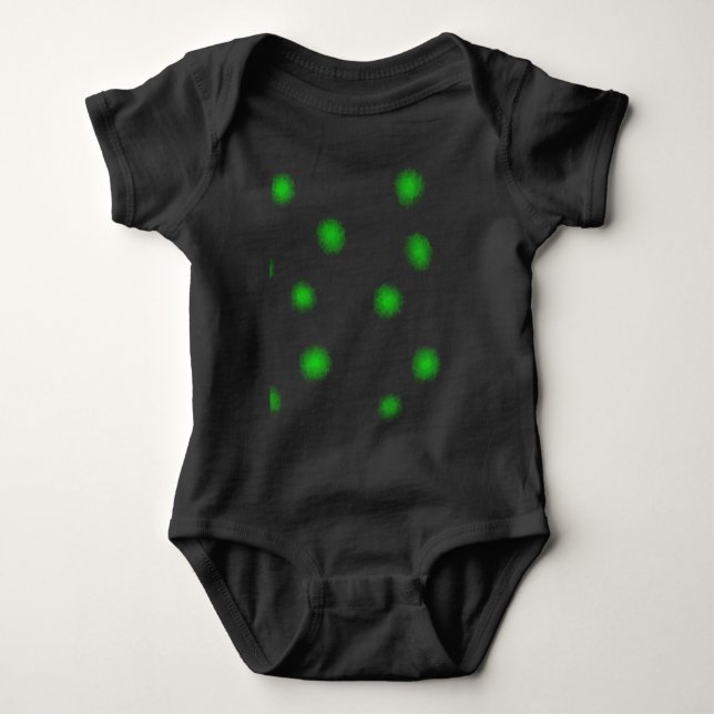 SIMPLE MINIMAL MODERN MONOGRAM ELEGANT STYLE CHIC  BABY BODYSUIT (Front)