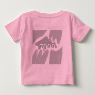 SIMPLE MINIMAL MODERN MONOGRAM ELEGANT STYLE CHIC  BABY T-Shirt