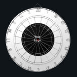 SIMPLE MINIMAL MODERN MONOGRAM ELEGANT STYLE CHIC  DARTBOARD<br><div class="desc">DESIGN</div>
