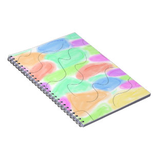 SIMPLE MINIMAL MODERN MONOGRAM ELEGANT STYLE CHIC NOTEBOOK