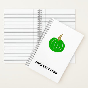 SIMPLE MINIMAL MODERN MONOGRAM ELEGANT STYLE CHIC NOTEBOOK