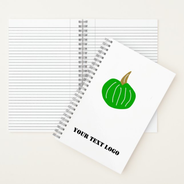 SIMPLE MINIMAL MODERN MONOGRAM ELEGANT STYLE CHIC  NOTEBOOK (Inside)