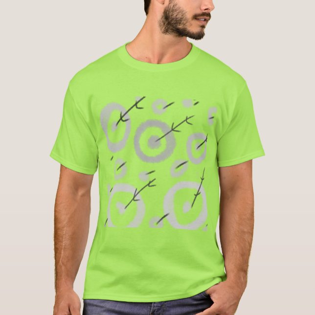 SIMPLE MINIMAL MODERN MONOGRAM ELEGANT STYLE CHIC  T-Shirt (Front)