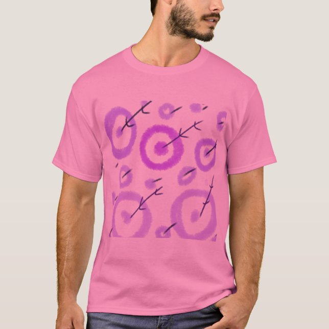 SIMPLE MINIMAL MODERN MONOGRAM ELEGANT STYLE CHIC  T-Shirt (Front)