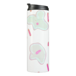 SIMPLE MINIMAL MODERN MONOGRAM ELEGANT STYLE CHIC THERMAL TUMBLER