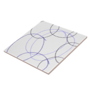 SIMPLE MINIMAL MODERN MONOGRAM ELEGANT STYLE CHIC TILE