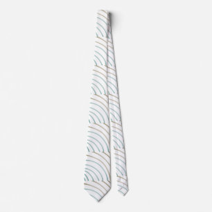 SIMPLE MINIMAL MODERN MONOGRAM ELEGANT STYLE  TOTE TIE