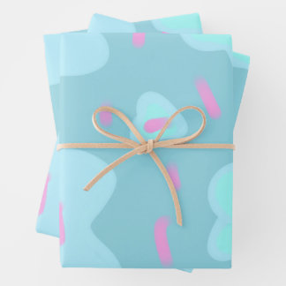 SIMPLE MINIMAL MODERN MONOGRAM ELEGANT STYLE  TOTE WRAPPING PAPER SHEET