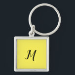 SIMPLE MINIMAL MONOGRAM ELEGANT KEYCHAIN<br><div class="desc">DESIGN</div>