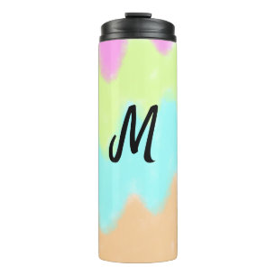 simple minimal monogram logo personalised baking t thermal tumbler