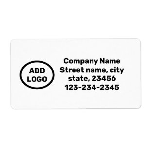 simple minimal name here custom LOGO SHIPPING