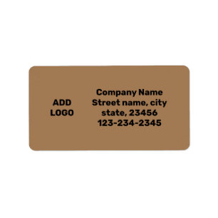 simple minimal name here custom LOGO SHIPPING Labe Label