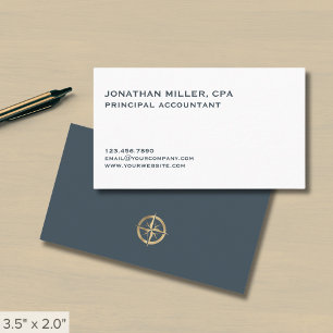 Simple Minimal Professional Logo Business Card