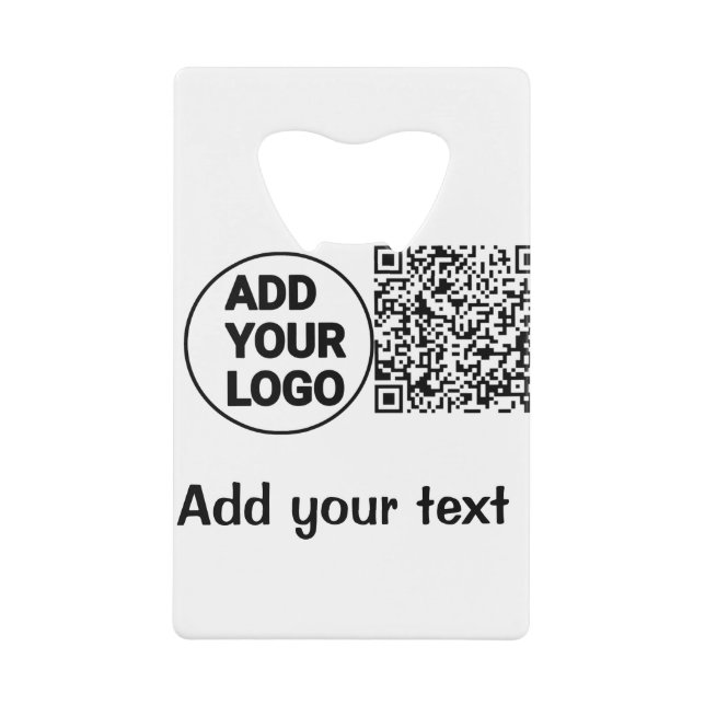 Simple minimal q r code add logo scan code name te (Front)