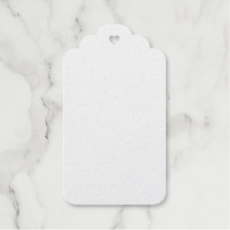 simple minimal solid color custom orange gray boho gift tags