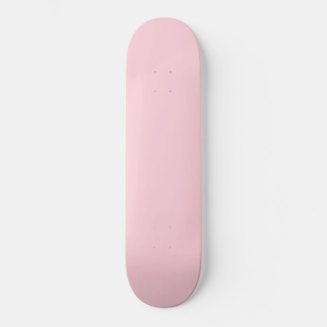 simple minimal solid color custom pastel custom th skateboard (Front)