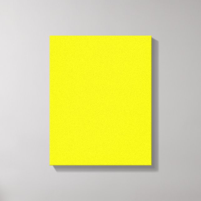 simple minimal solid colour custom     canvas print (Front)