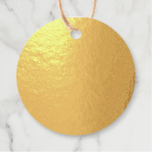 simple minimal solid colour custom favour tags