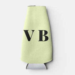 simple minimal solid colour custom pastel custom bottle cooler