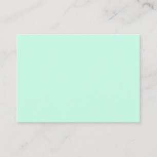 simple minimal solid colour custom pastel custom business card