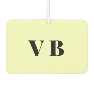 simple minimal solid colour custom pastel custom car air freshener