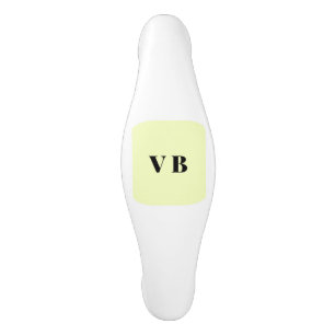 simple minimal solid colour custom pastel custom ceramic cabinet pull