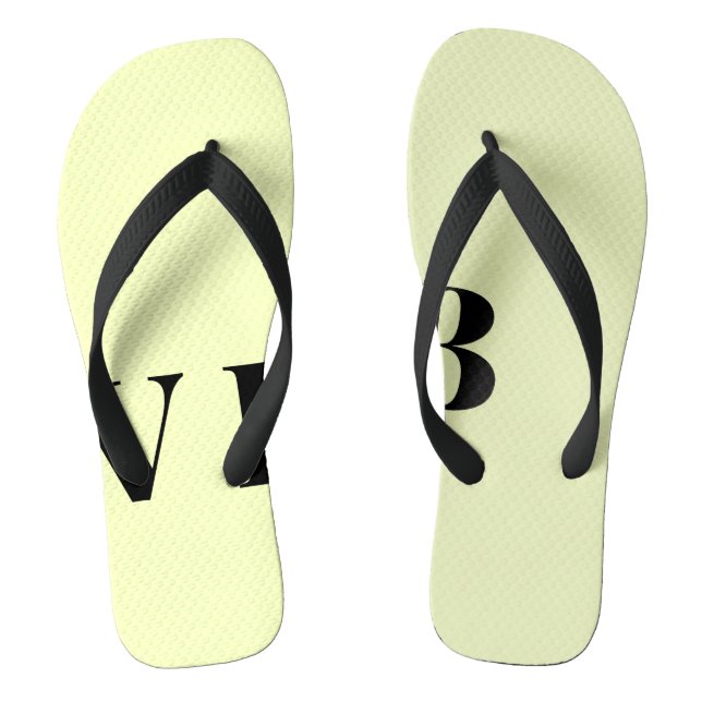 simple minimal solid colour custom pastel custom  jandals (Footbed)