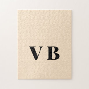 simple minimal solid colour custom pastel custom jigsaw puzzle