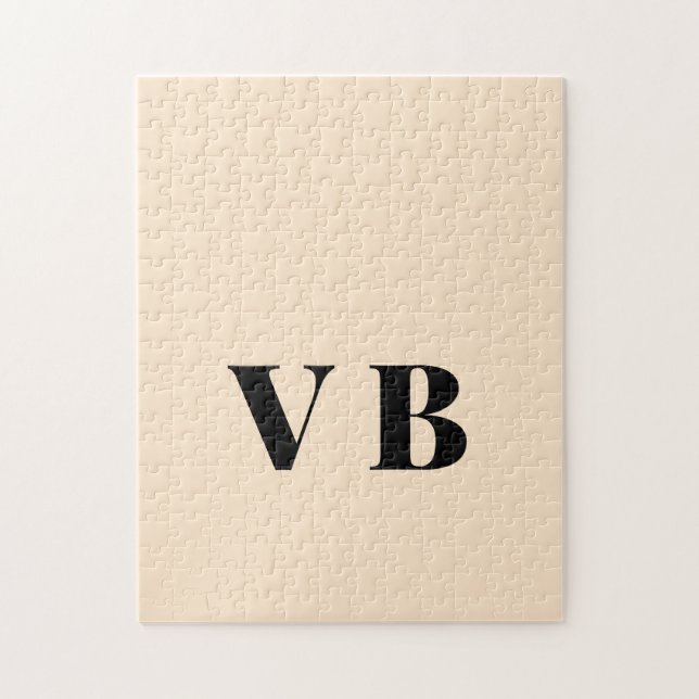simple minimal solid colour custom pastel custom  jigsaw puzzle (Vertical)