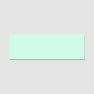 simple minimal solid colour custom pastel custom  name tag