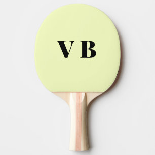 simple minimal solid colour custom pastel custom ping pong paddle