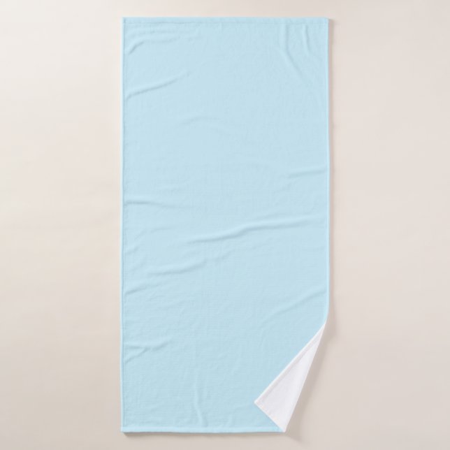 simple minimal solid colour custom pastel custom t bath towel (Bath Towel)