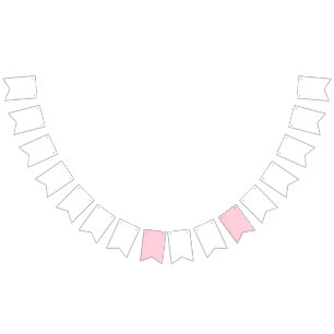 simple minimal solid colour custom pastel custom t bunting 