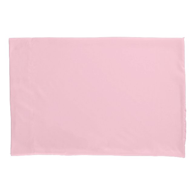 simple minimal solid colour custom pastel custom t pillowcase (Front)