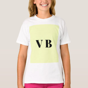 simple minimal solid colour custom pastel custom T-Shirt