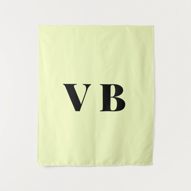 simple minimal solid colour custom pastel custom  tapestry (Front)