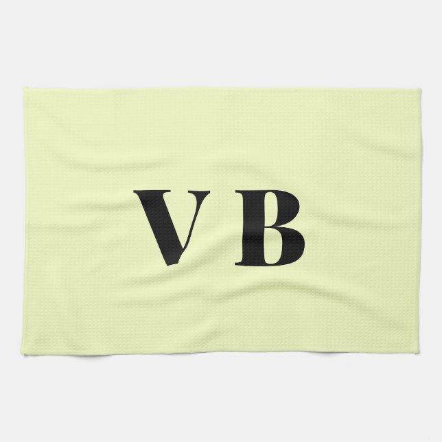 simple minimal solid colour custom pastel custom  tea towel (Horizontal)