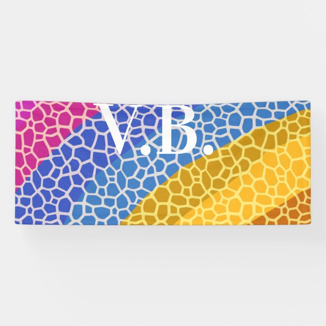 simple minimal solid colour custom personalised th banner (Horizontal)
