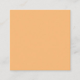 simple minimal solid colour custom square business card