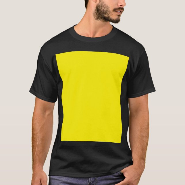 simple minimal solid colour custom     T-Shirt (Front)