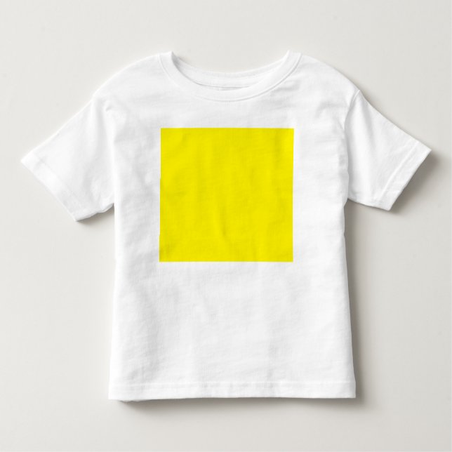 simple minimal solid colour custom     toddler T-Shirt (Front)