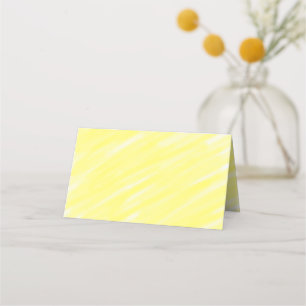 simple minimal solid colour custom yellow pastel a loyalty card