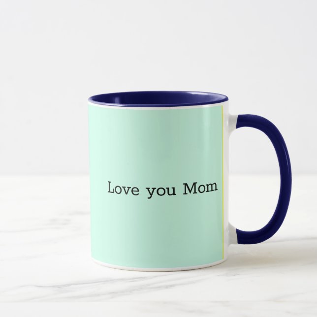 simple minimal solid colour mug (Right)