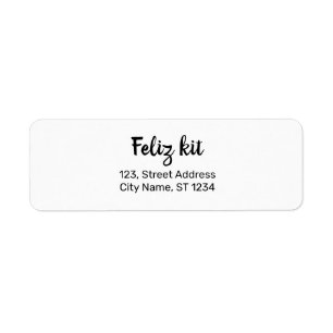 SIMPLE MINIMAL TEXT STYLE