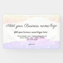 simple minimal text style add your name address ba